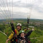 18.05.2017 / 2nd attempt: First flight! "Paragliding for S4K" has officially started :)