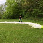 18.05.2017 / 2nd attempt: First flight! "Paragliding for S4K" has officially started :)